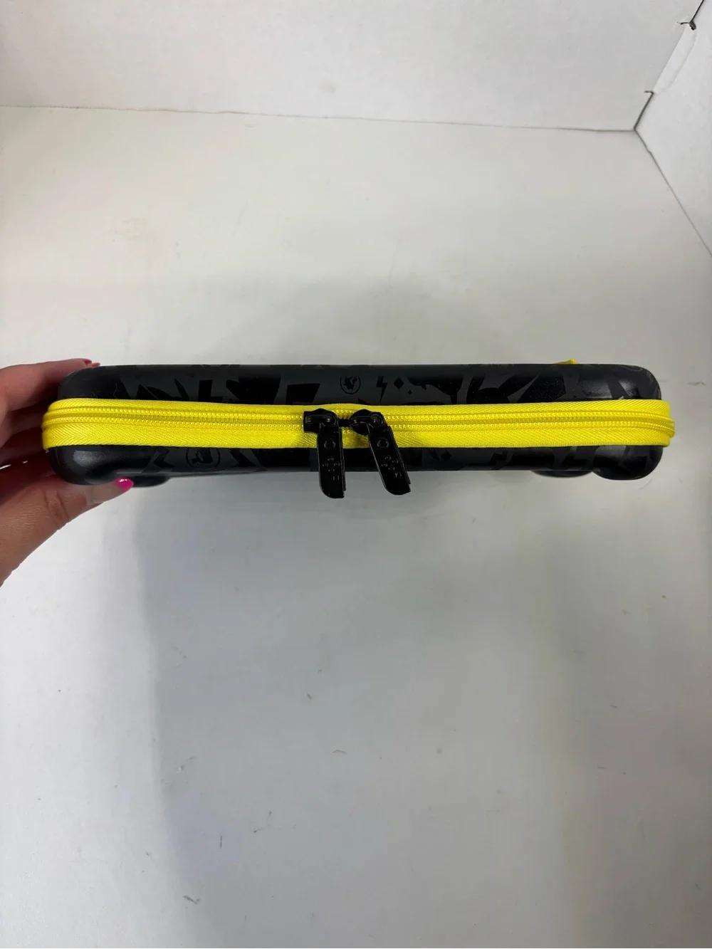 Pikachu Pokémon Nintendo Switch Case Black and Yellow Carrying Case